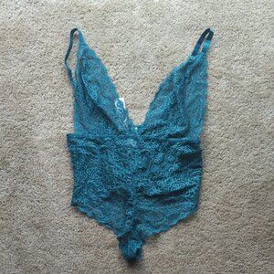 Teal Lace Chemise